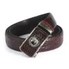 New crocodile-patterned alloy self-locking belt for business men, a best-selling product at street stalls, factory direct sales belt Application Scenario